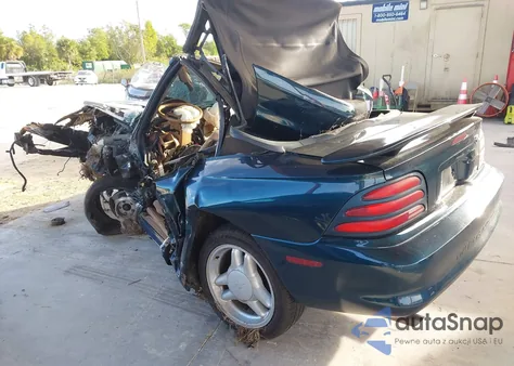 1994 Ford Mustang Gt from USA, damaged, VIN 1FALP45T4RF134805